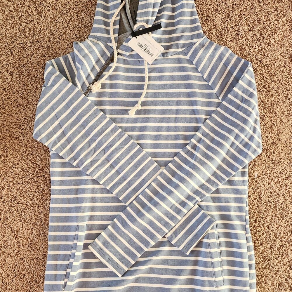 DoubleHood Sweatshirt - City Girl